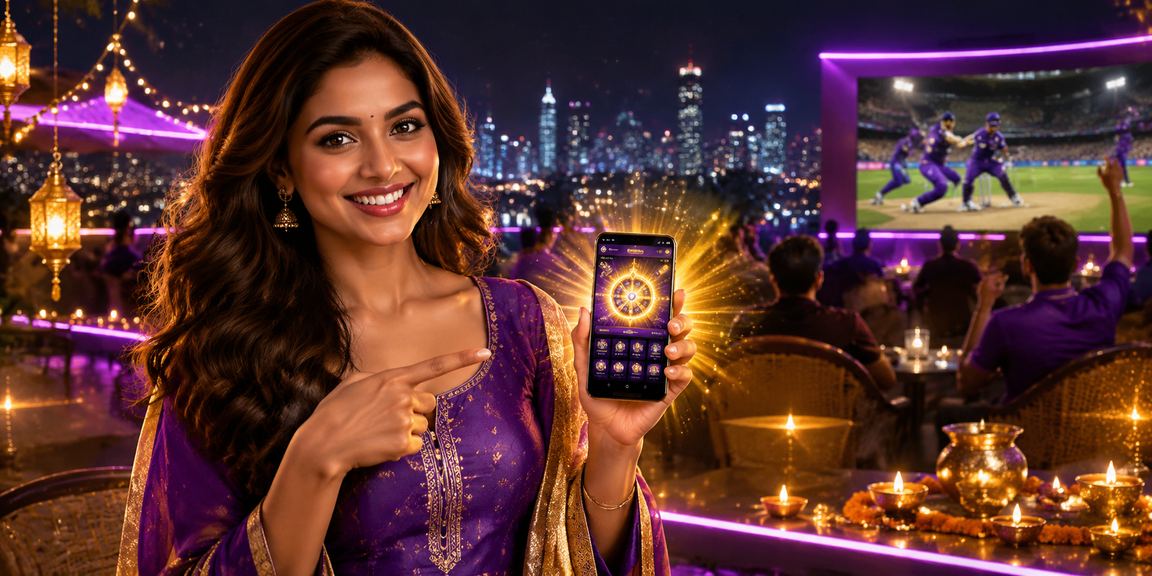 Young woman registering on mobile betting platform